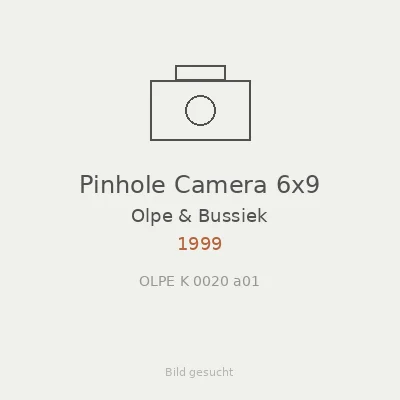 Pinhole Camera 6x9