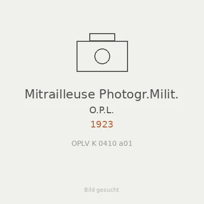 Mitrailleuse Photogr.Milit.