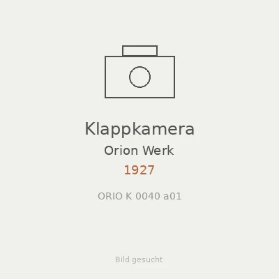 Klappkamera