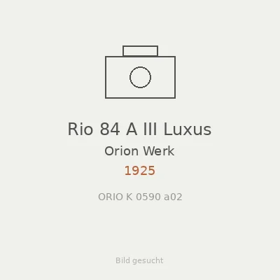 Rio 84 A III Luxus