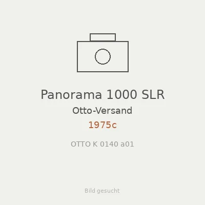 Panorama 1000 SLR