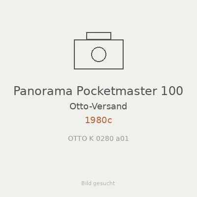 Panorama Pocketmaster 100