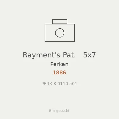 Rayment's Pat.   5x7