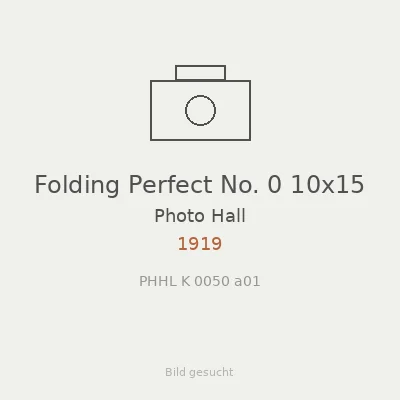 Folding Perfect No. 0 10x15