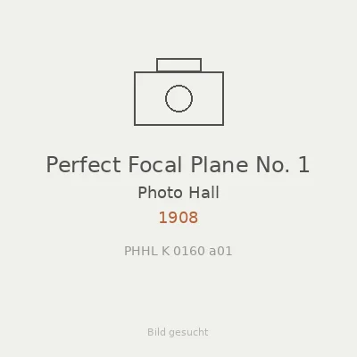 Perfect Focal Plane No. 1