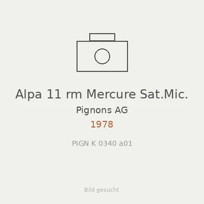 Alpa 11 rm Mercure Sat.Mic.
