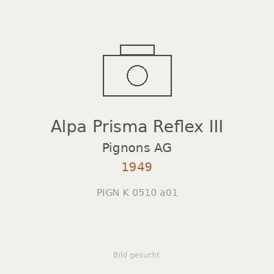 Alpa Prisma Reflex III