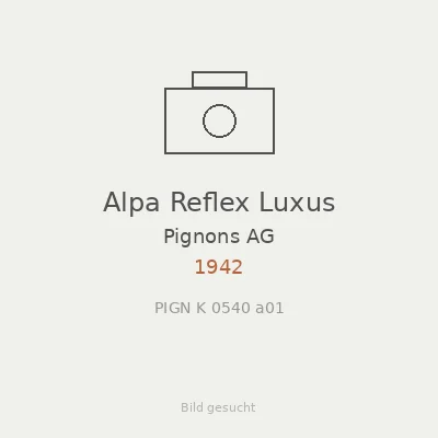 Alpa Reflex Luxus