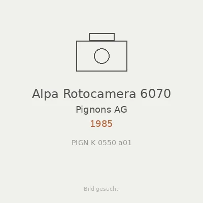 Alpa Rotocamera 6070