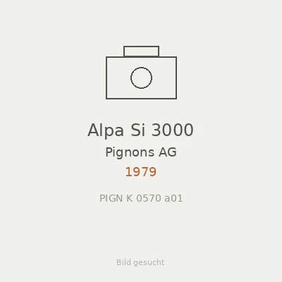 Alpa Si 3000