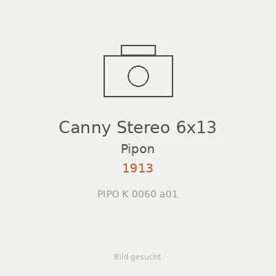 Canny Stereo 6x13