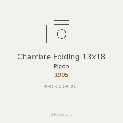 Chambre Folding 13x18