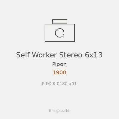 Self Worker Stereo 6x13