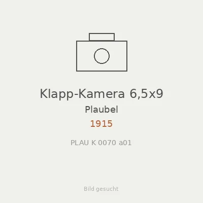 Klapp-Kamera 6,5x9