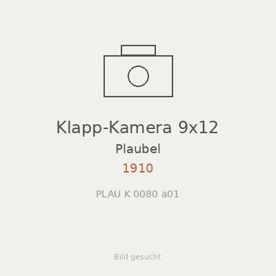 Klapp-Kamera 9x12