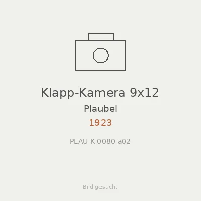 Klapp-Kamera 9x12