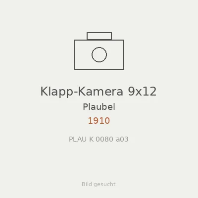 Klapp-Kamera 9x12