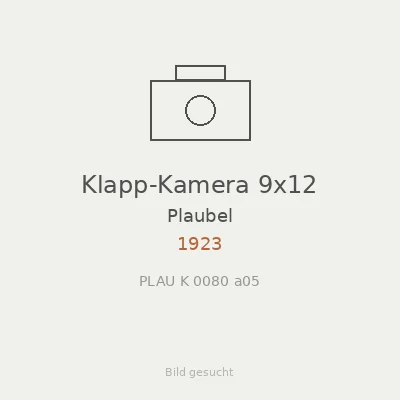 Klapp-Kamera 9x12