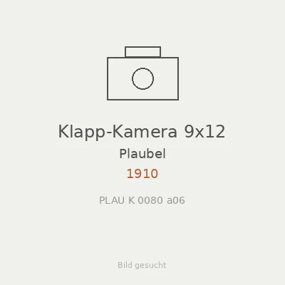 Klapp-Kamera 9x12
