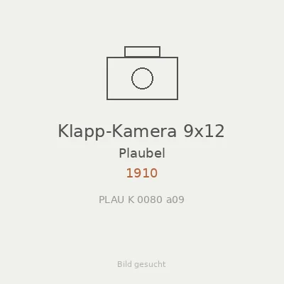 Klapp-Kamera 9x12