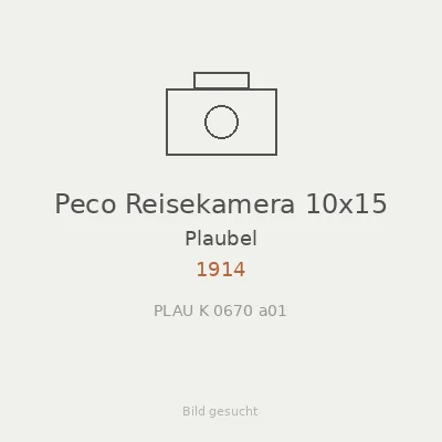 Peco Reisekamera 10x15
