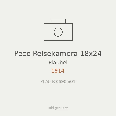 Peco Reisekamera 18x24