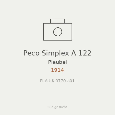 Peco Simplex A 122