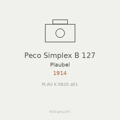 Peco Simplex B 127