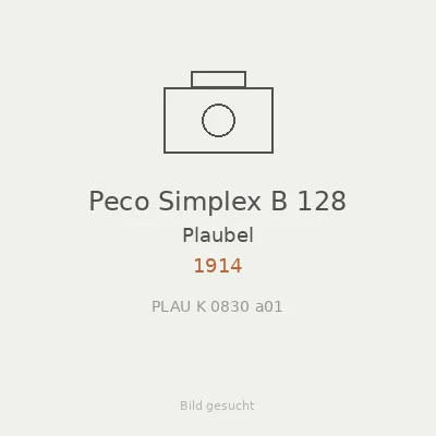 Peco Simplex B 128