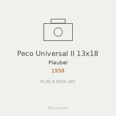 Peco Universal II 13x18