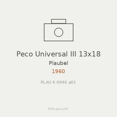 Peco Universal III 13x18