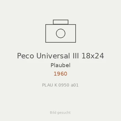 Peco Universal III 18x24