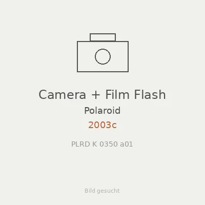 Camera + Film Flash
