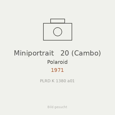 Miniportrait   20 (Cambo)