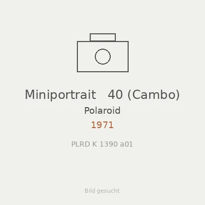 Miniportrait   40 (Cambo)