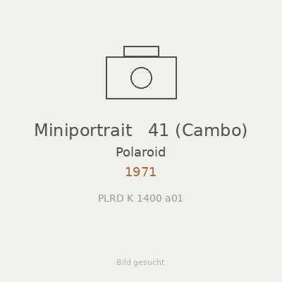 Miniportrait   41 (Cambo)