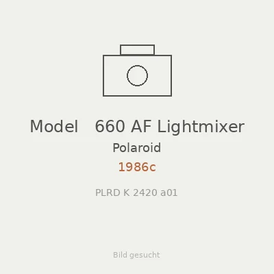 Model   660 AF Lightmixer