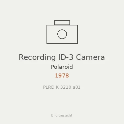 Recording ID-3 Camera
