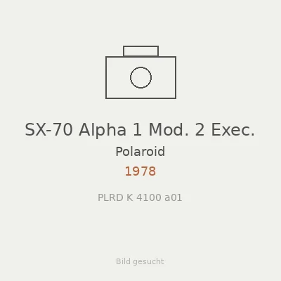 SX-70 Alpha 1 Mod. 2 Exec.