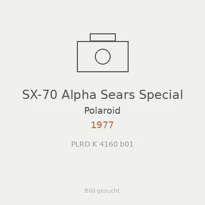 SX-70 Alpha Sears Special