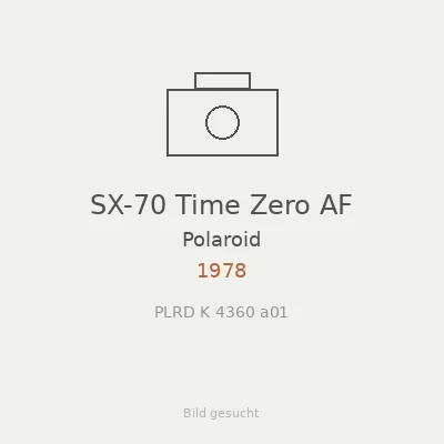 SX-70 Time Zero AF