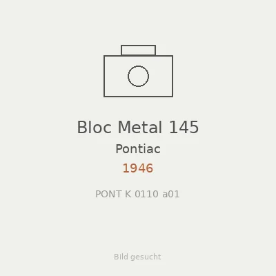 Bloc Metal 145