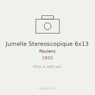 Jumelle Stereoscopique 6x13