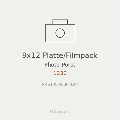9x12 Platte/Filmpack