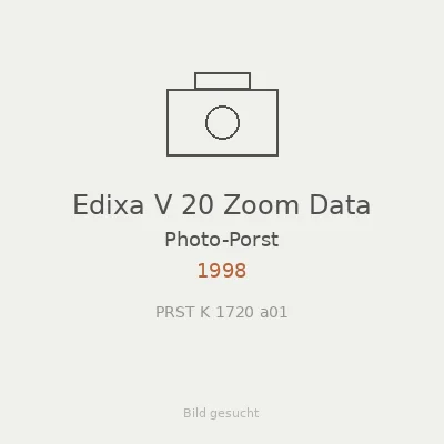 Edixa V 20 Zoom Data