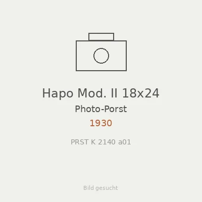 Hapo Mod. II 18x24