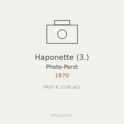 Haponette (3.)