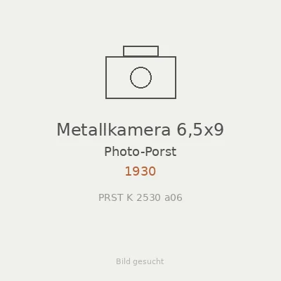 Metallkamera 6,5x9