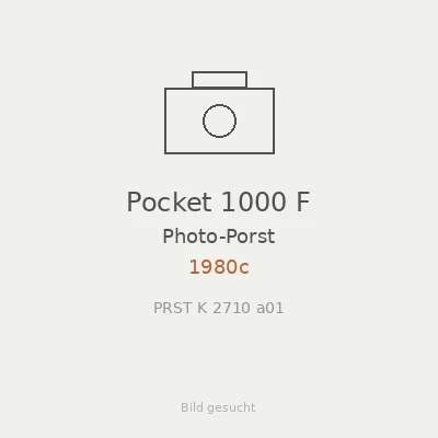 Pocket 1000 F