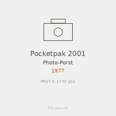 Pocketpak 2001